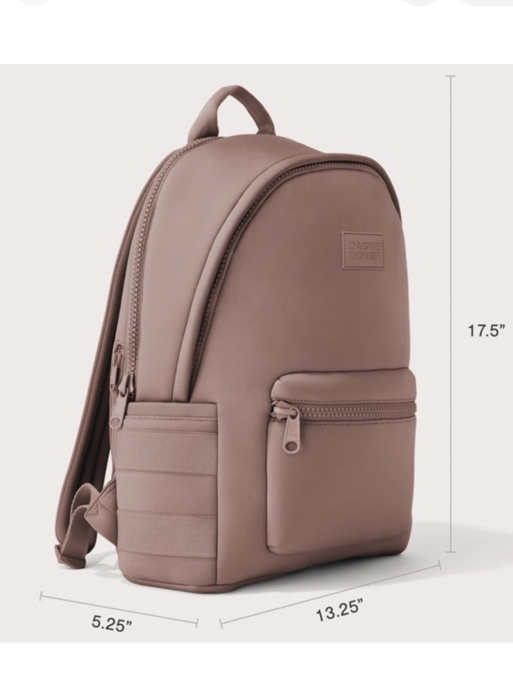 Dagne Dover Dakota Backpack Large in Black (Storm) - Picture 6 of 16